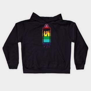 PRIDE SPRAYPAINT Kids Hoodie